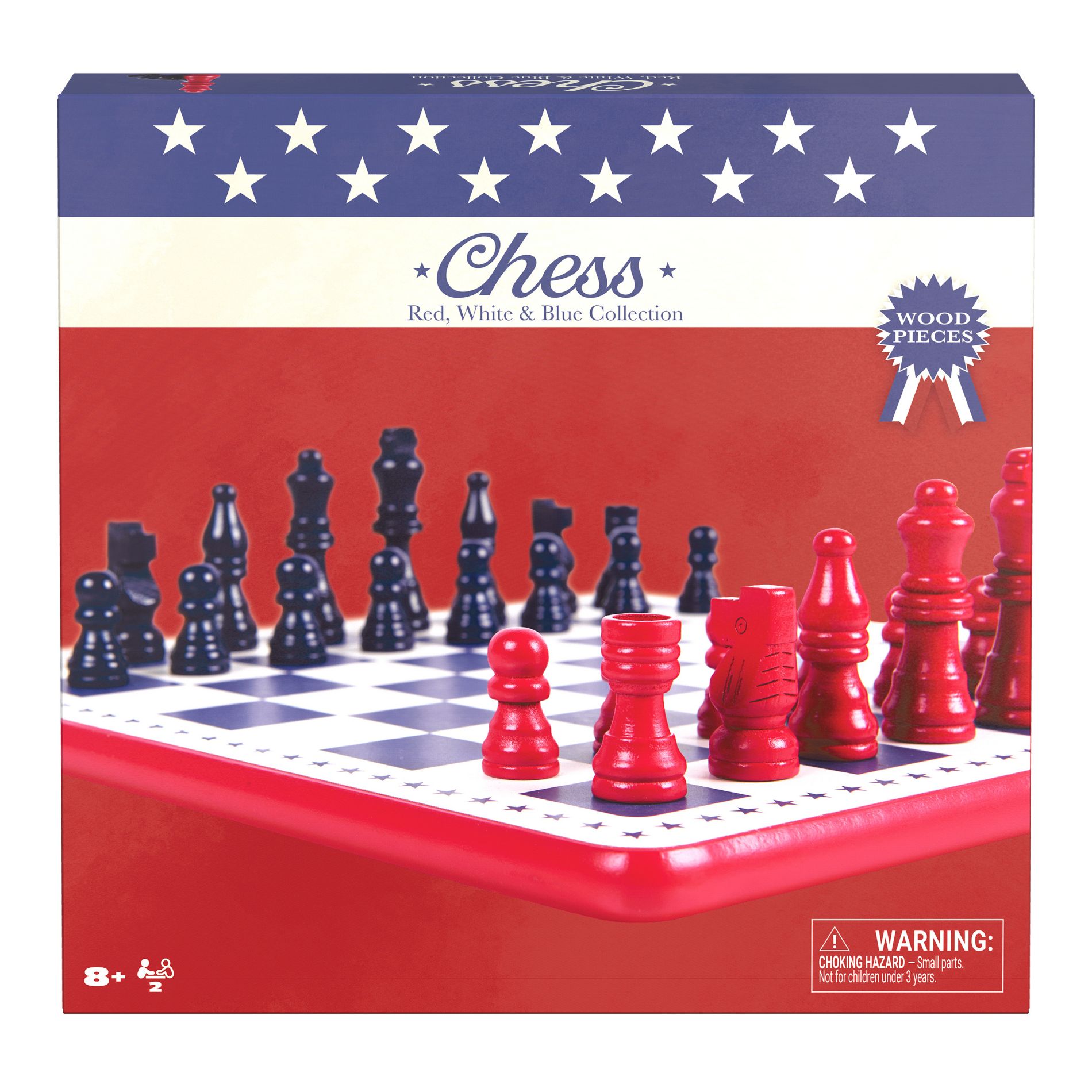 Chess, Americana Collection in Red, White and Blue (Target Exclusive)