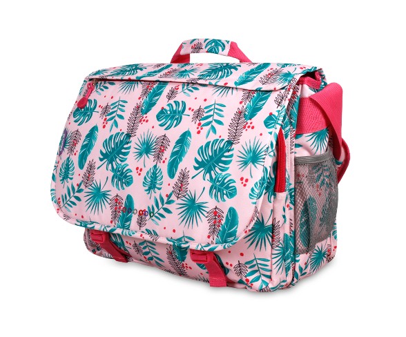 J World Thomas Laptop Messenger Bag - Palm Leaves