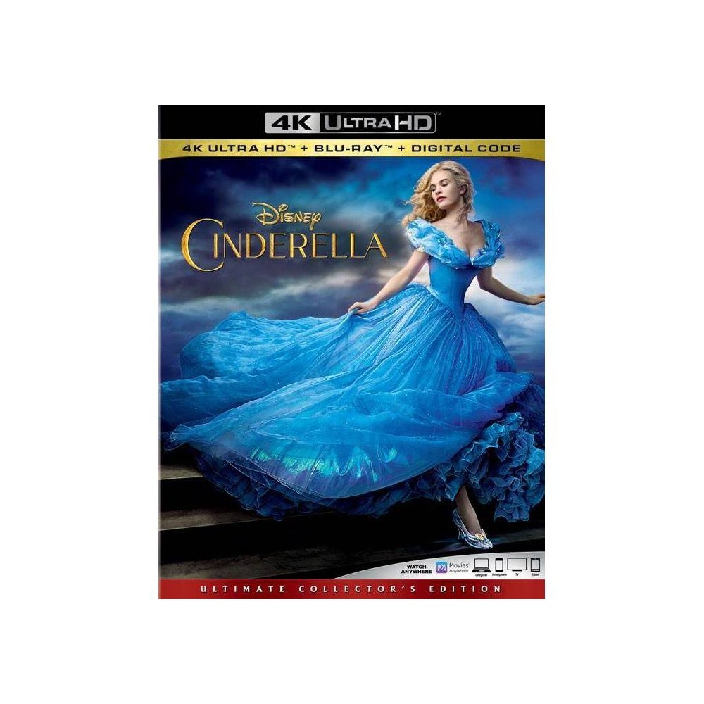 Cinderella Live Action (4K/UHD) was $29.99 now $20.0 (33.0% off)