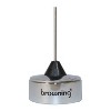 Browning® 200-Watt Pretuned 152 MHz to 162 MHz Tunable Nut-Type UHF Antenna with NMO Mounting in Silver - 4 of 4