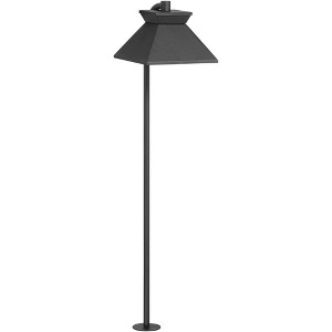 John Timberland Maitland 26" High Textured Black LED Outdoor Path Light - 1 of 4