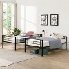 TiramisuBest Durable Metal Bunk Bed in Sleek Black - A Stylish and Reliable Choice - 2 of 4