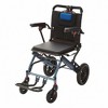Garvee Wheelchair for Elderly, Transport Chair Lightweight Foldable with Handbrake, 16 inch Seat Width, Blue/Black - 2 of 4