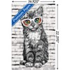 Trends International PD Moreno - Cat Glasses Unframed Wall Poster Prints - 3 of 4