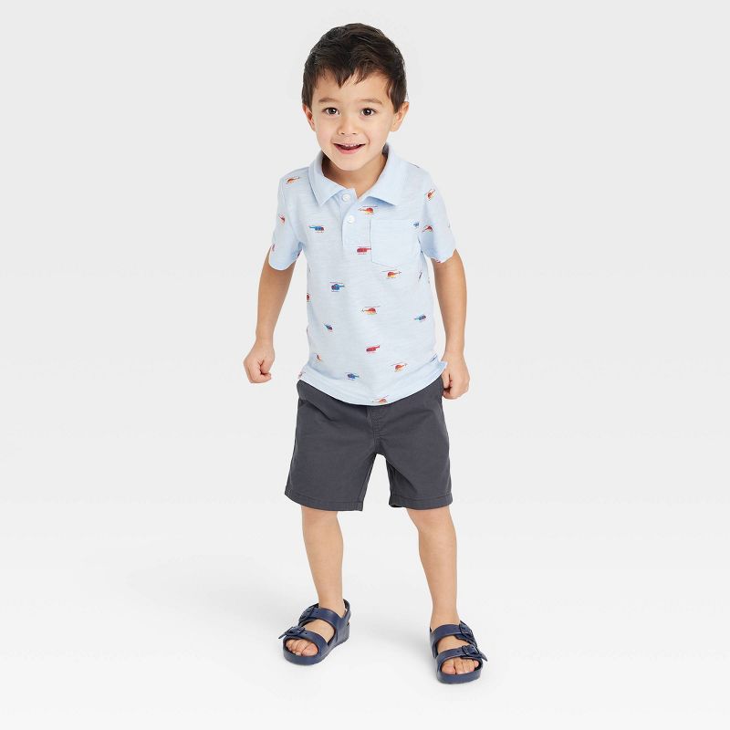 Toddler Boys' Woven Pull-On Shorts - Cat & Jack™, 4 of 10