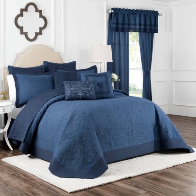 Full Bensonhurst Bedspread Blue - Vue