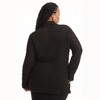 June + Vie by Roaman's Women's Plus Size Button-Down Collared Shirt - 3 of 4