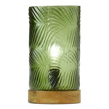 River of Goods 11.5" Shira Green Glass Accent Lamp