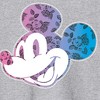 Men's - Disney - Mickey Floral Design Long Sleeve Graphic T-Shirt - 2 of 4
