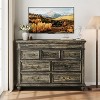 Jojoka 47" Farmhouse Dresser for Bedroom with 9 Drawers - 3 of 4