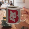Bates College Secondary Logo Ceramic Coffee Mug Novelty Gift Mugs for Coffee Tea and Hot Drinks 11oz White - 4 of 4