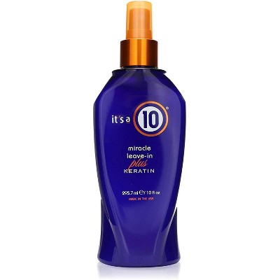 It's a 10 Miracle Leave-in Conditioner + Keratin - 10 fl oz