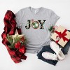 Simply Sage Market Women's Joy Christmas Lights Short Sleeve Graphic Tee - 3 of 4