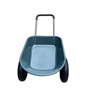 Heavy Duty Hand Truck, Utility Wheelbarrow for Home and Yard, Large Garden Cart Can Carry Snow and Outdoor Equipment - 1 of 4