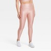 Women's High-Rise Shine Ribbed Leggings - All In Motion™ - 3 of 4