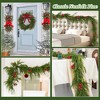 MOEPISY 9FT Christmas Garland Realistic ¨C Artificial Norfolk Pine Garlands for Christmas Decoration - 4 of 4
