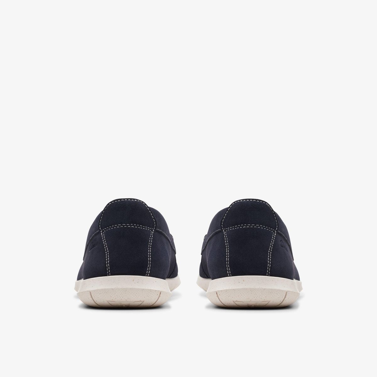 Clarks Mens Flexway Step Navy Suede Shoes - thumbnail 5