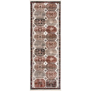 Nuloom Evie Global Inspired Emblem Fringe Indoor Area Rug - 1 of 4