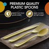 Exquisite Heavy Duty Solid Color Plastic Spoons-100 Count - 3 of 4