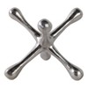 Sagebrook Home Metal Jacks Abstract Sculpture for Room, Bedroom or Office Decor, Aluminum - 4 of 4