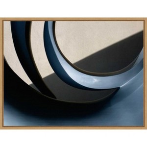 Amanti Art Architectural Curve III by Jim Christensen Framed Canvas Wall Art - 1 of 4
