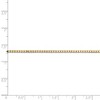 Black Bow Jewelry 1.5mm, 14k Yellow Gold, Solid Box Chain Necklace - 4 of 4