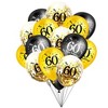 Birthday Party Supplies, 15PCS Latex Balloon Confetti Balloon Set Combination Adult Birthday Party Decorations - 4 of 4