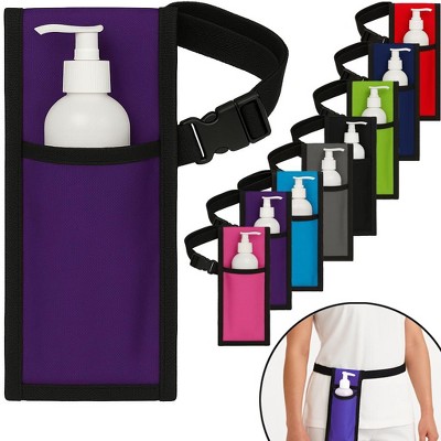 Royal Massage Single Adjustable Massage Oil/Lotion Holster - Bottle Not Included (Purple)