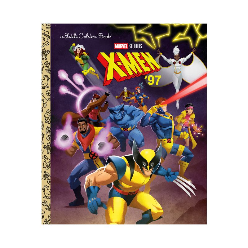 X-Men Little Golden Book (Marvel) - by  Arie Kaplan (Hardcover), 1 of 2