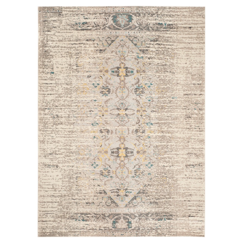 Gray Solid Loomed Area Rug - (9'x12') - Safavieh