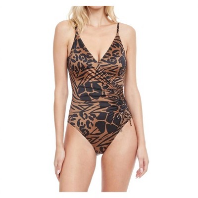 Women's Jaguar V-neck One Piece Swimsuit - Gottex