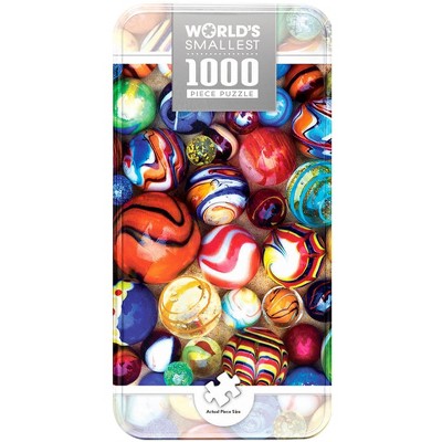 MasterPieces World‘s Smallest - All My Marbles 1000pc Puzzle in a Tin