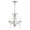 Livex Lighting Callisto 3 - Light Chandelier in  Brushed Nickel - 2 of 4