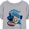 Women's - Marvel - Black Panther Wakanda Forever Sticker Oversized Graphic T-Shirt - 2 of 4