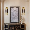 CityFurn 2-Light Modern Vintage Horsehair Wall Sconce - 3 of 4