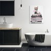 Stupell Industries Fashion Accessories Glam Magazine Book Stack Canvas Wall Art - 2 of 4