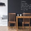 Tangkula Set of 4 Dining Chairs Wooden Kitchen Side Chair w/Solid Legs for Living Room Office - 2 of 4