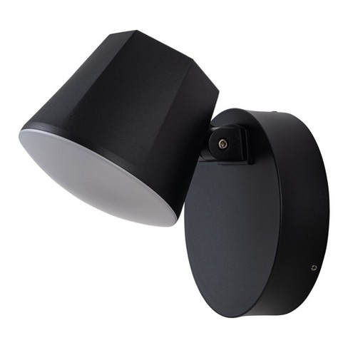 C Cattleya Modern Black Aluminum LED Outdoor Indoor Wall Light with Adjustable Head - image 1 of 4