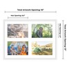 PosterPalooza | White Finish Collage Frame - White Mat, 20 Frame Sizes to Choose From, UV Acrylic - 2 of 4