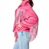 Women's Skylar Fringe Faux Fur Jacket - BUDDYLOVE - image 2 of 4