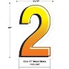 Beistle Plastic  2  Yard Sign, 18", (1/Pkg) Multicolored - 2 of 2