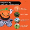 Joyfy 8 FT Long Halloween Inflatable Outdoor Decoration, Inflatable Pumpkin Carriage with Build-in LEDs for Halloween Outdoor Yard Graden Lawn Decor - 4 of 4