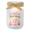 The Lakeside Collection Valentine's and St Patrick's Fairy Light Mason Jar Table Decor - 3 of 4