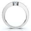 Pompeii3 Men's 1/4Ct Diamond Solitaire Wedding/Anniversary Ring 14k Gold or Pt Lab Created - 2 of 4