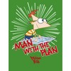 Boy's Phineas & Ferb Phineas and Ferb Man With Plan T-Shirt - 2 of 4
