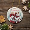 I’m Dreaming of a White Christmas Ornament, 1954 Classic Holiday Inn Movie Gift and Tree Decor| OrnamentallyYou - image 4 of 4