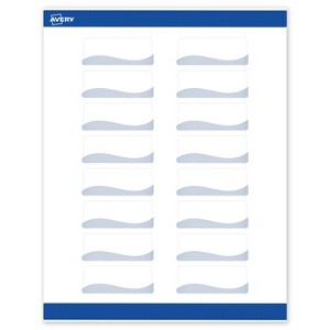Avery Rectangle Address Labels, Colorful Design, 1" x 2-5/8" - 1 of 4