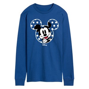 Men's - Disney - Mickey Ears Long Sleeve Graphic T-Shirt - 1 of 3
