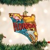 Old World Christmas Glass Blown Ornament for Christmas Tree, State of Florida - 2 of 4