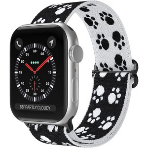 Worryfree Gadgets Stretchy Nylon Band for Apple Watch 38/40/41mm, 42/44/45mm iWatch Series 8 7 6 5 4 3 2 1 &SE - 1 of 3